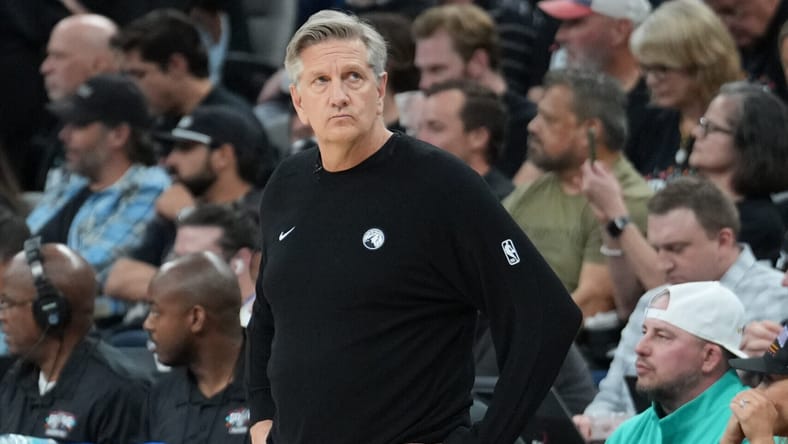 Chris Finch - NBA Playoffs - Minnesota Timberwolves at San Antonio Spurs