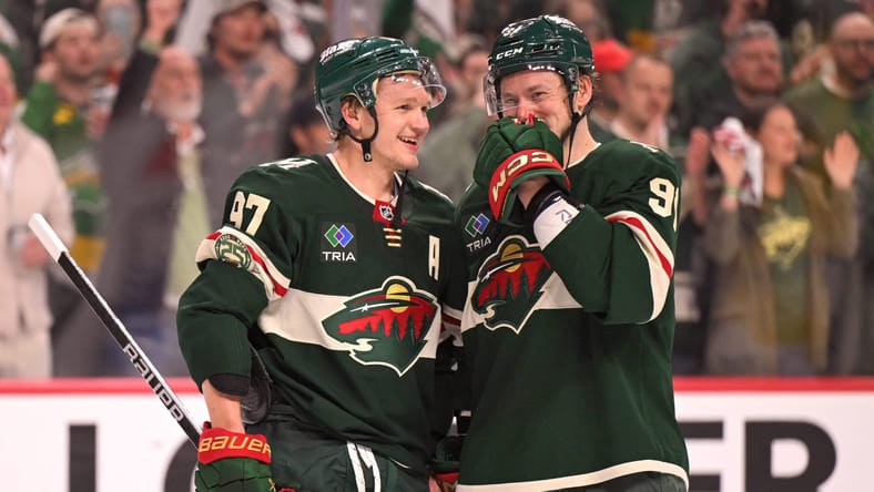 Kirill Kaprizov and Vladimir Tarasenko - Minnesota Wild