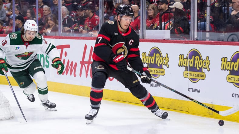 Brady Tkachuk: Minnesota Wild at Ottawa Senators