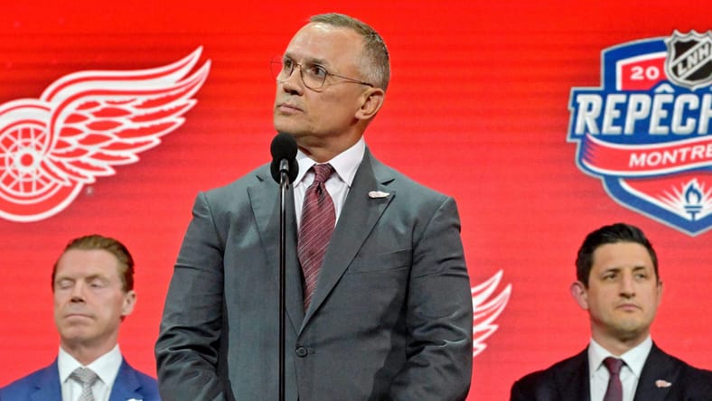 Detroit Red Wings GM Steve Yzerman