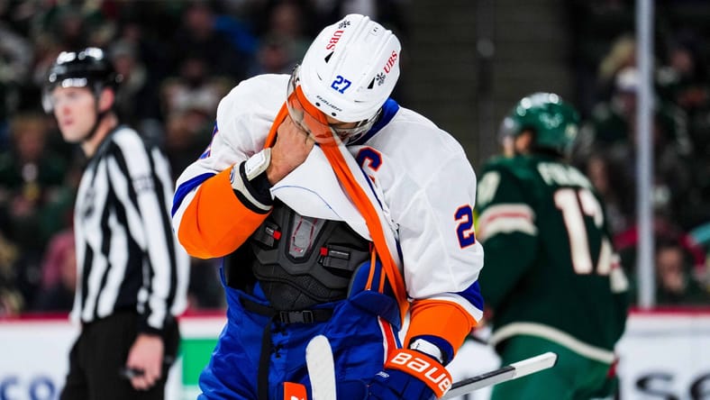 Anders Lee - New York Islanders at Minnesota Wild