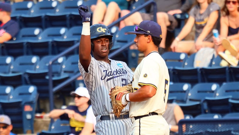 New Minnesota Twins No. 3 overall draft pick Vahn Lackey - Georgia Tech