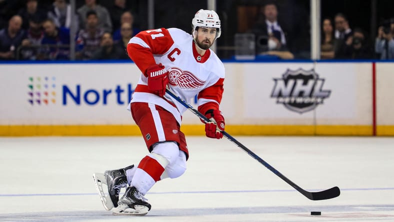 Minnesota Wild trade target Dylan Larkin - Detroit Red Wings at New York Rangers