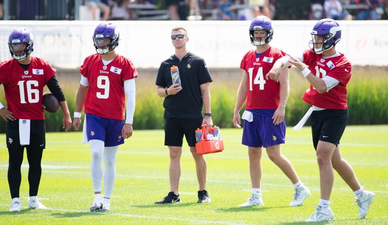JJ McCarthy, Sam Darnold - Minnesota Vikings