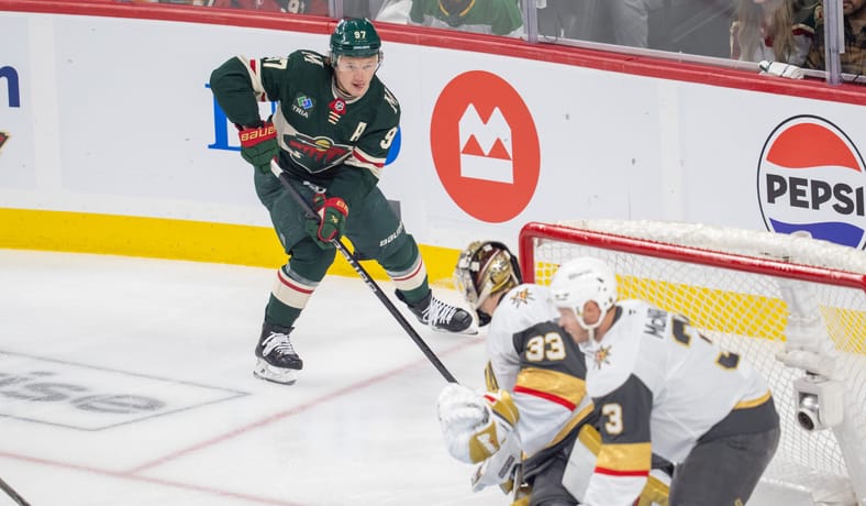 Kirill Kaprizov - NHL Playoffs - Vegas Golden Knights at Minnesota Wild