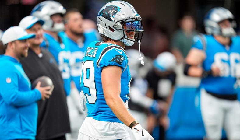 Adam Thielen - Carolina Panthers Training Camp