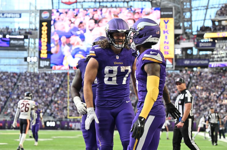 Jordan Addison and TJ Hockenson - Minnesota Vikings