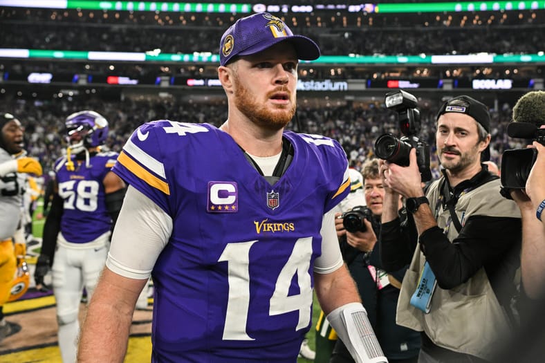 Sam Darnold - Green Bay Packers at Minnesota Vikings