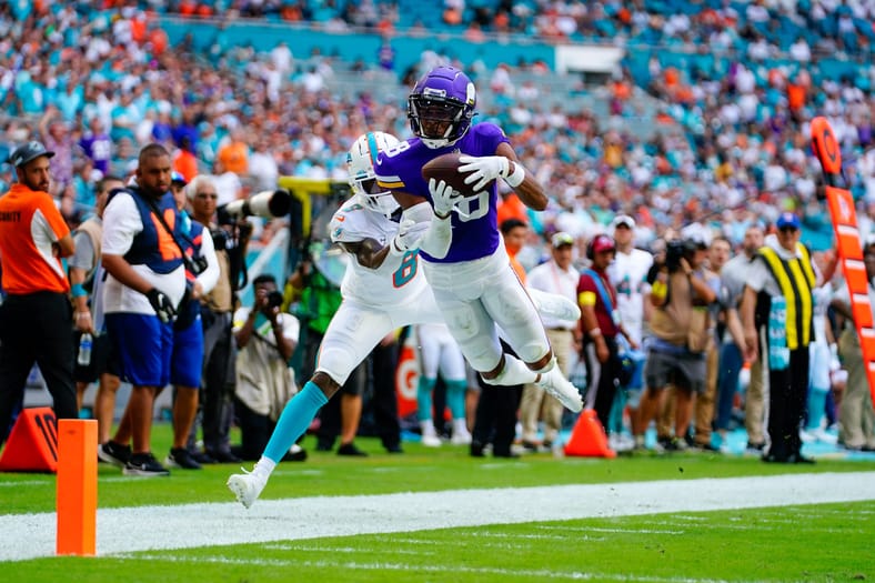 Justin Jefferson - Minnesota Vikings at Miami Dolphins