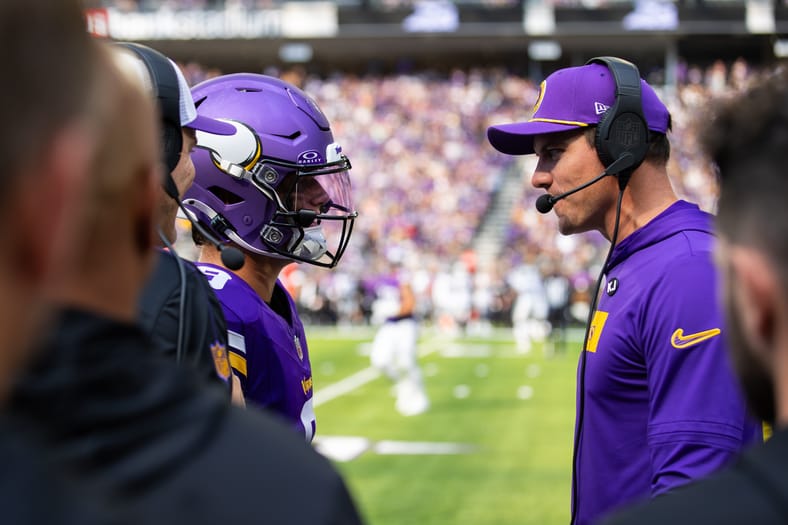 JJ McCarthy, Kevin O'Connell - Minnesota Vikings