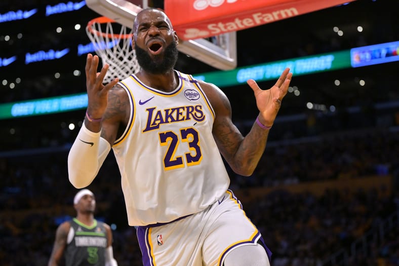 NBA: Playoffs-Minnesota Timberwolves at Los Angeles Lakers