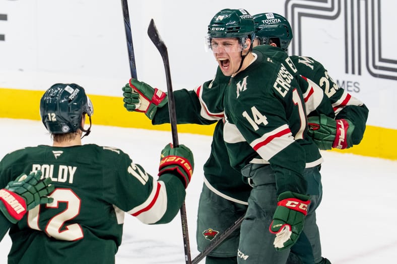 Joel Eriksson Ek, Matt Boldy - Minnesota Wild