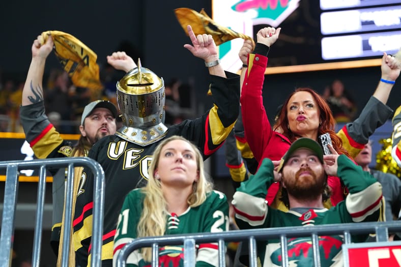 NHL: Stanley Cup Playoffs - Minnesota Wild at Vegas Golden Knights