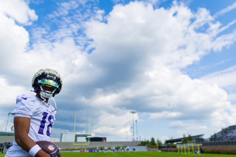 Justin Jefferson - Minnesota Vikings OTAs