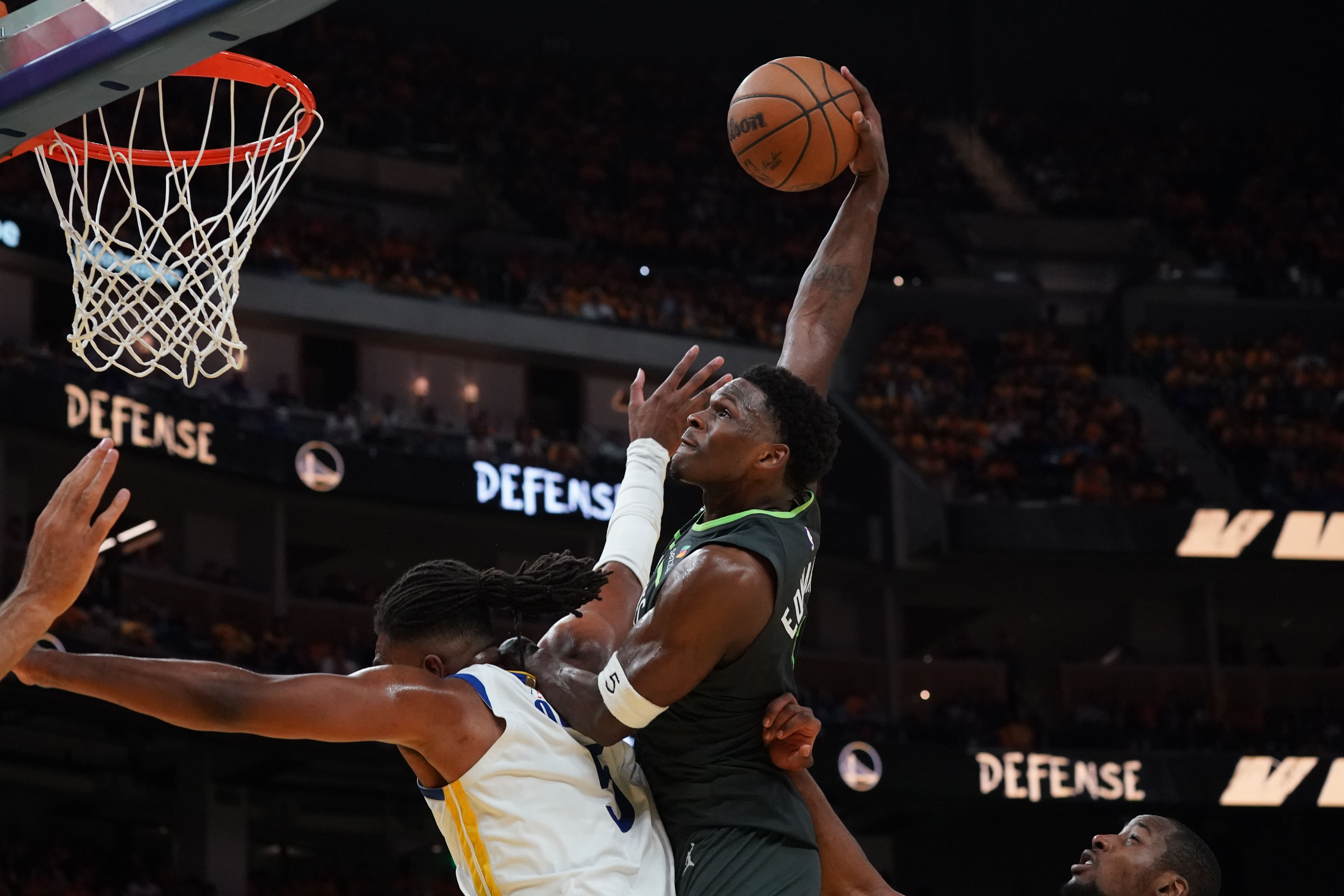 Anthony Edwards - NBA Playoffs - Minnesota Timberwolves at Golden State Warriors