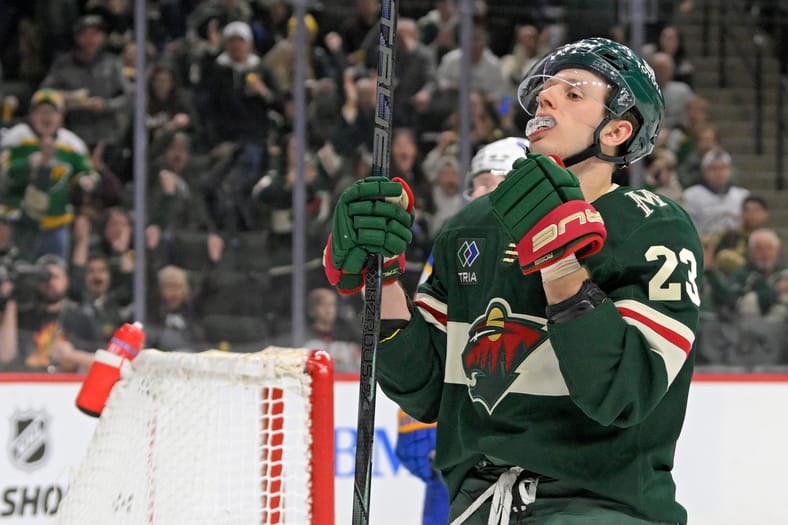Marco Rossi - Buffalo Sabres at Minnesota Wild