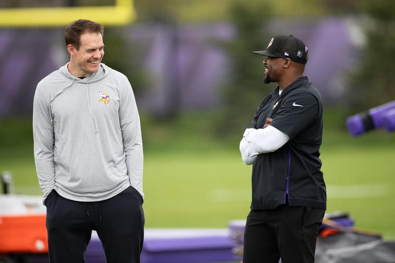 Minnesota Vikings - Brian Flores and Kevin O'Connell