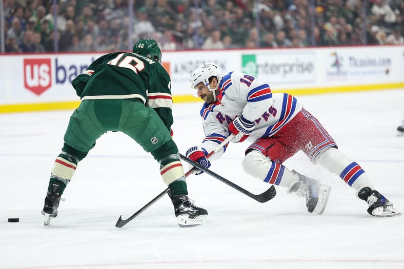 Vincent Trocheck - Minnesota Wild vs New York Rangers