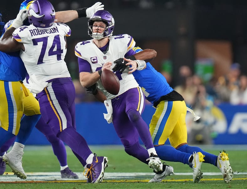 Sam Darnold - Minnesota Vikings vs Los Angeles Rams