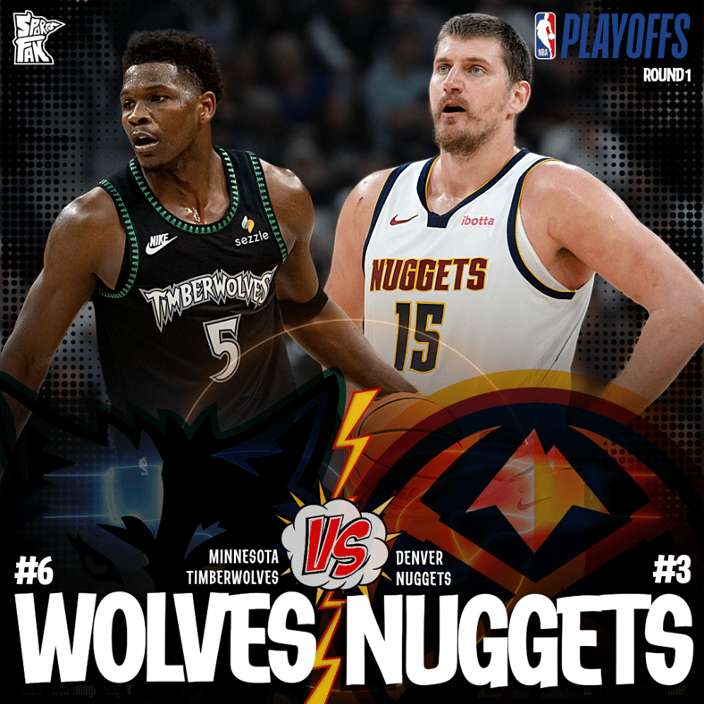 Minnesota Timberwolves vs Denver Nuggets - 1st round - 2026 NBA Playoffs