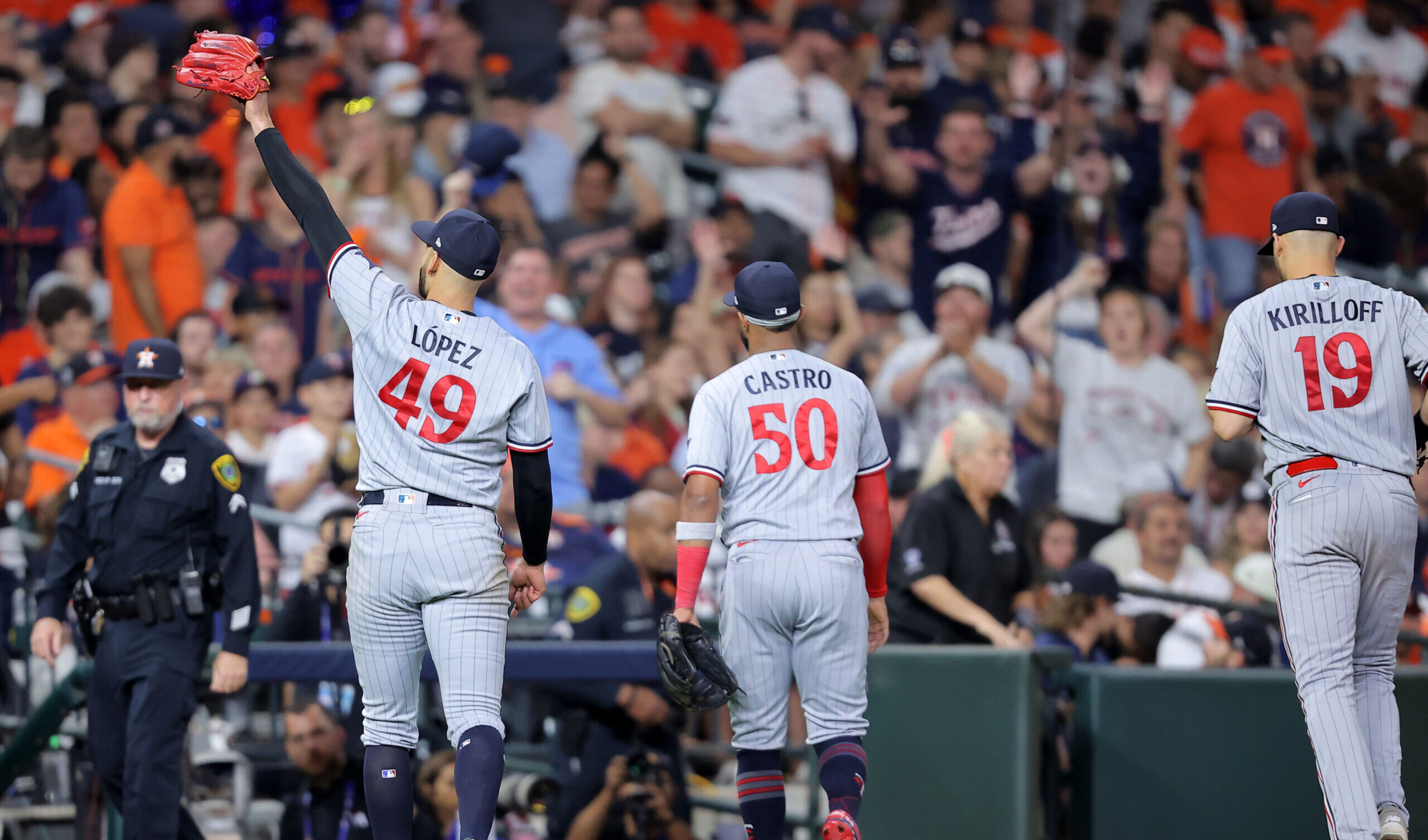 Twins Win Game 2 Pablo Lopez Lights Out vs Astros; ALDS Tied 11 Going