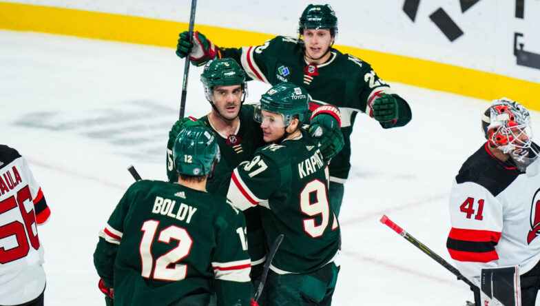 NHL: New Jersey Devils at Minnesota Wild