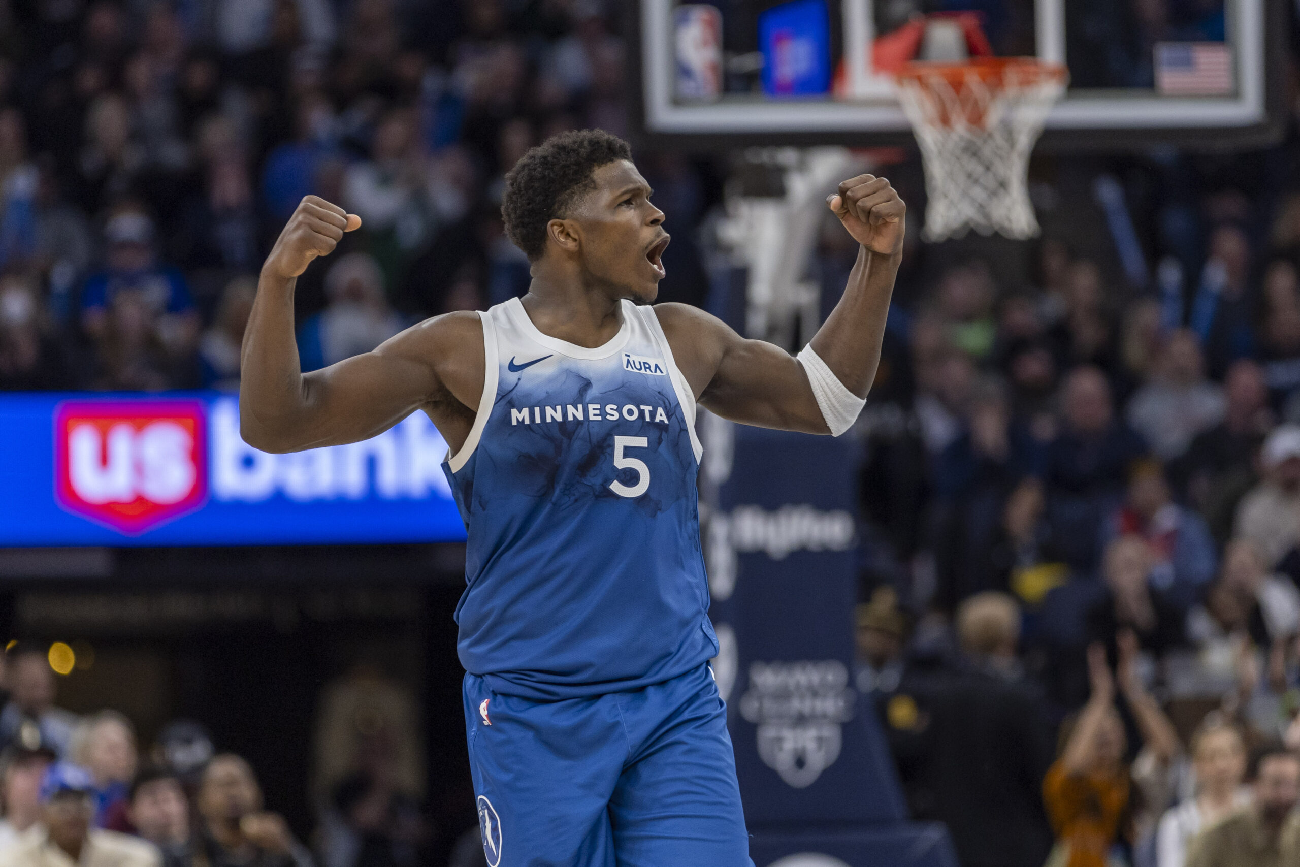 Timberwolves&rsquo; Anthony Edwards Makes Top 10 Debut in NBA Rankings