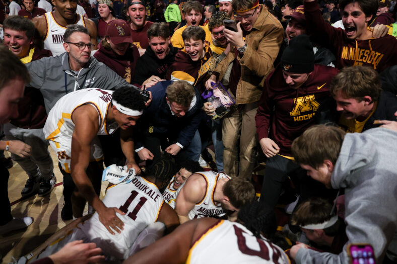 NCAA Basketball: Michigan Wolverines at Minnesota Gophers