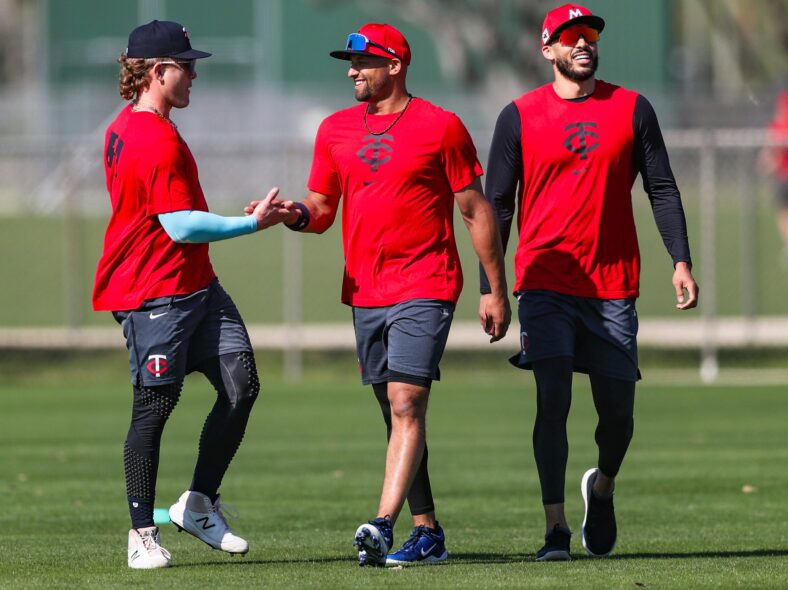 Minnesota Twins outfielder Harrison Bader takes on Spring Training with Carlos Correa and Royce Lewis