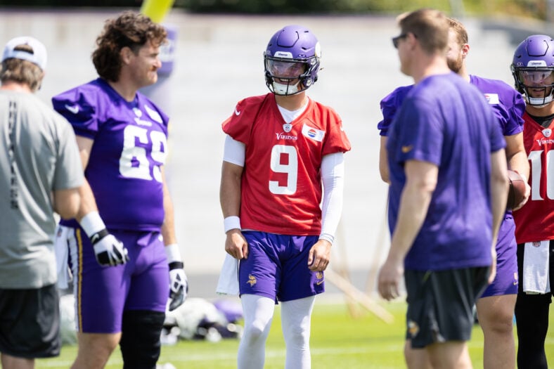 Report: JJ McCarthy Campaigning Hard for Vikings to Draft His Guy