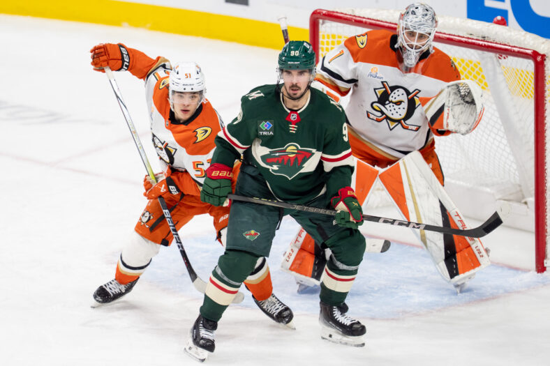 NHL: Anaheim Ducks at Minnesota Wild