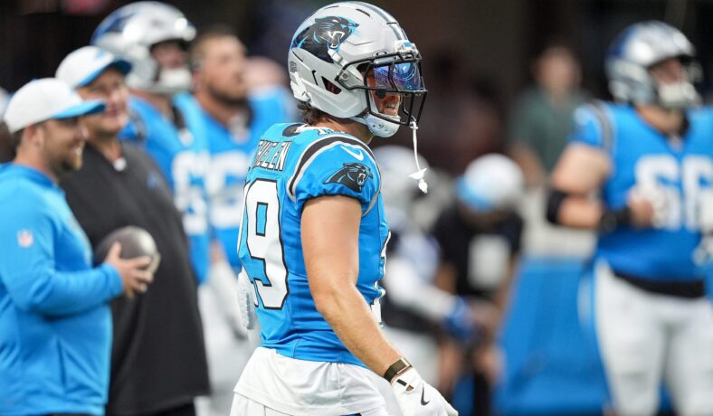 Adam Thielen - Carolina Panthers Training Camp