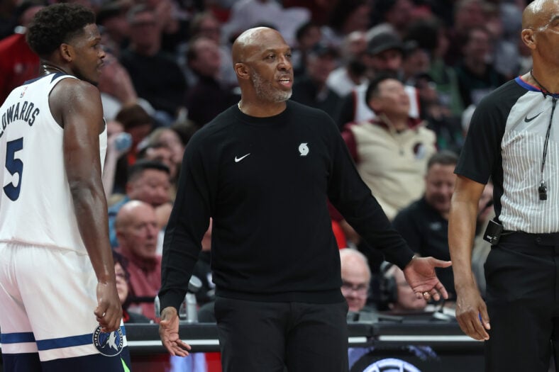 Chauncey Billups - NBA - Minnesota Timberwolves at Portland Trail Blazers