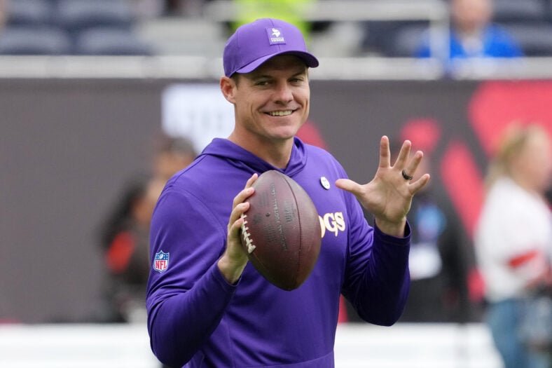 Kevin O'Connell - NFL - London Games - Minnesota Vikings at Cleveland Browns